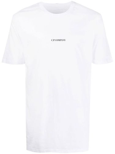 T-shirt en coton à logo imprimé - C.P. Company - Modalova