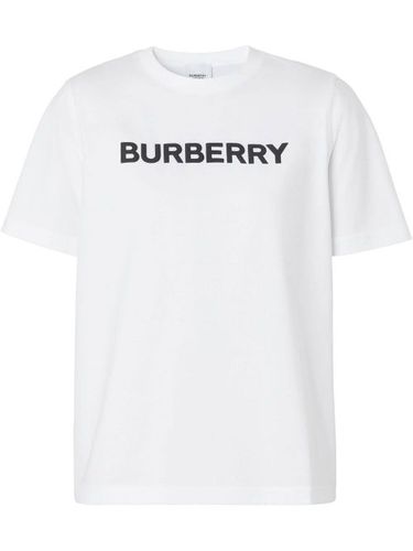 T-shirt en coton biologique à logo imprimé - Burberry - Modalova