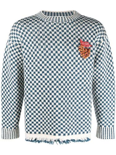 Pull Talsi à motif damier - BODE - Modalova