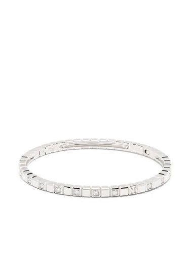 Bracelet jonc Ice Cube en or blanc 18ct serti de diamants - Chopard - Modalova