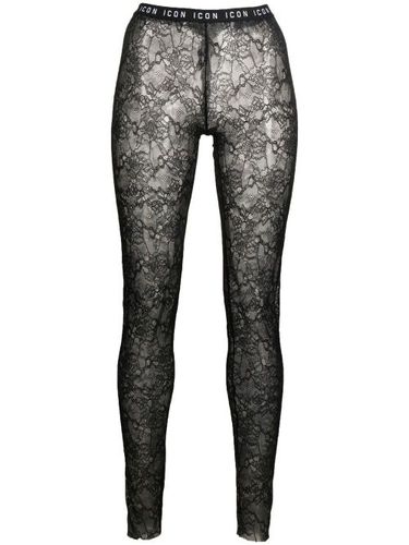 Legging à taille à logo - DSQUARED2 - Modalova