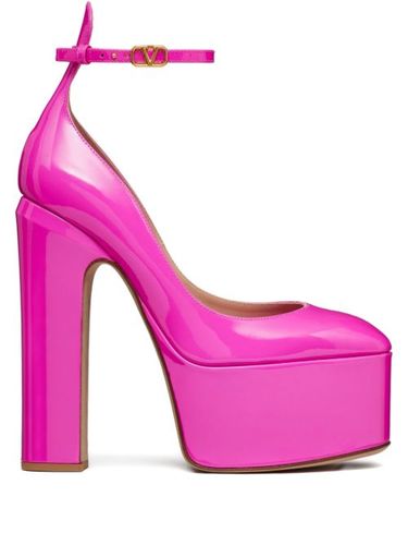 Escarpins Tan-Go 155 mm en cuir verni - Valentino Garavani - Modalova