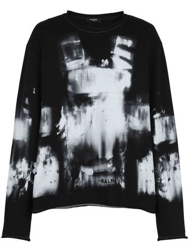 Sweat à imprimé X-Ray - Balmain - Modalova