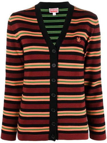 Cardigan Boke Flower à rayures - Kenzo - Modalova