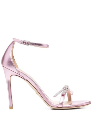 Sandales à ornements en cristal 110 mm - Stuart Weitzman - Modalova
