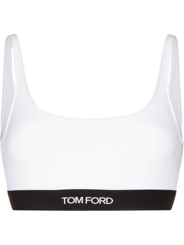 Soutien-gorge à bande logo - TOM FORD - Modalova