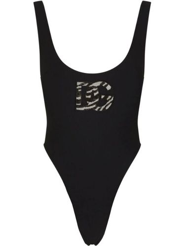 Maillot de bain à logo DG - Dolce & Gabbana - Modalova