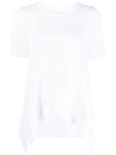 T-shirt à ourlet asymétrique - Stella McCartney - Modalova