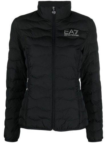 Veste zippée à capuche - Ea7 Emporio Armani - Modalova