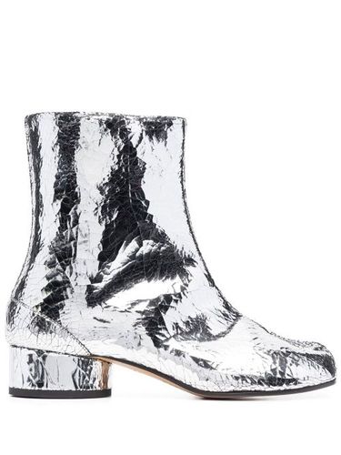 Bottines Tabi 30 mm à effet métallisé - Maison Margiela - Modalova