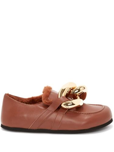 Mocassins à détails de maillons - JW Anderson - Modalova