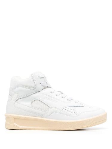 Baskets montantes Basket en cuir - Jil Sander - Modalova