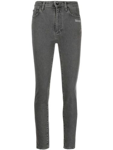 Jean skinny à slogan imprimé - Off-White - Modalova