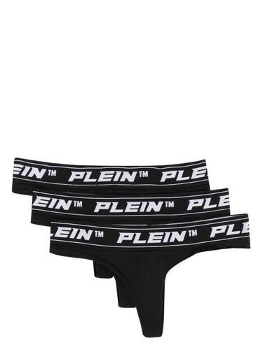 Lot de trois strings à bande logo - Philipp Plein - Modalova