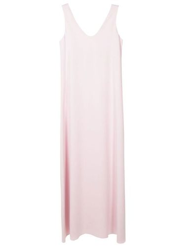 Robe longue sans manches à col v - Gloria Coelho - Modalova