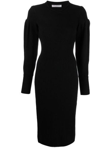 Robe mi-longue en maille à manches longues - Philosophy Di Lorenzo Serafini - Modalova