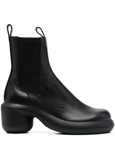 Bottines en cuir à empiècements élastiqués - Jil Sander - Modalova