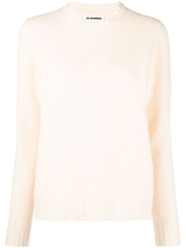 Pull en laine à col ras du cou - Jil Sander - Modalova