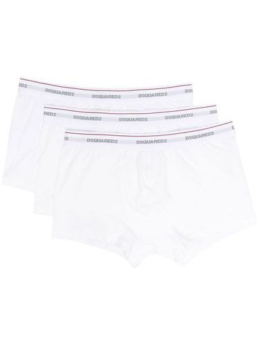 Lot de trois boxers à bande logo - DSQUARED2 - Modalova