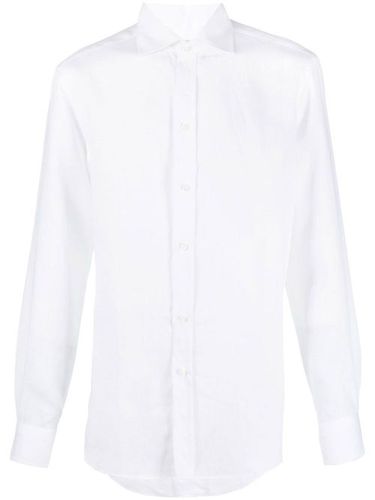 Chemise en lin à manches longues - Ralph Lauren Purple Label - Modalova