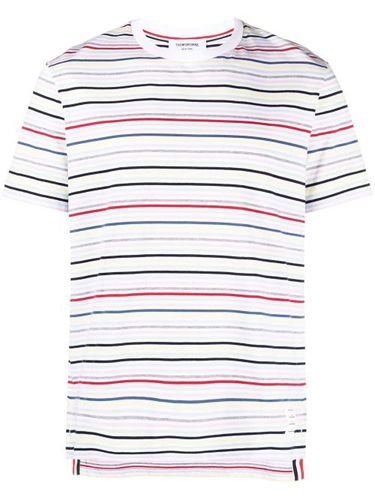 Chemise rayée à manches courtes - Thom Browne - Modalova