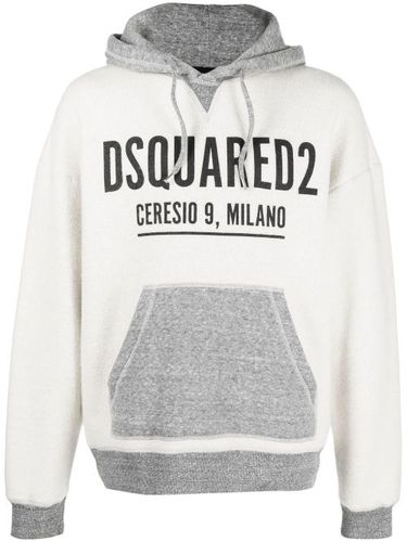 Hoodie en coton à logo imprimé - DSQUARED2 - Modalova