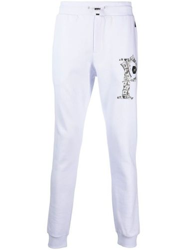 Pantalon de jogging à plaque logo - Philipp Plein - Modalova