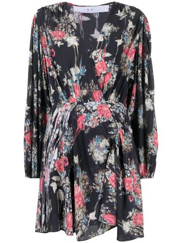 Robe courte cintrée à fleurs - IRO - Modalova