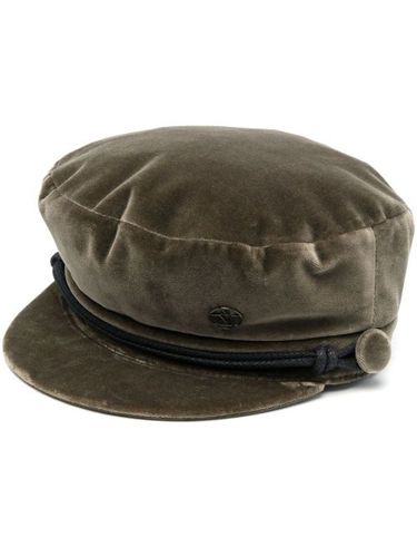 Casquette gavroche en velours - Maison Michel - Modalova