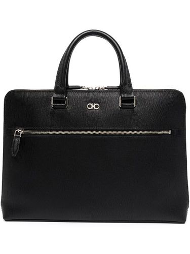 Porte-documents Gancini en cuir - Ferragamo - Modalova