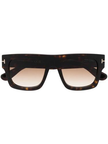 Lunettes de soleil à monture carrée - TOM FORD Eyewear - Modalova