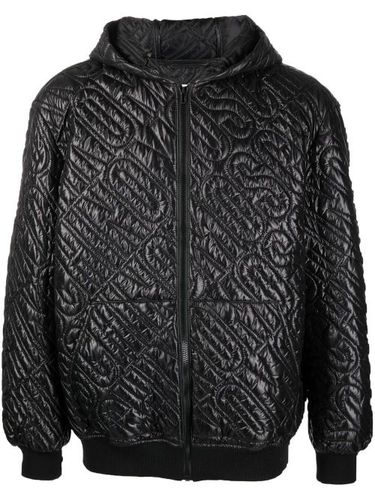 Veste bomber à capuche - Moschino - Modalova