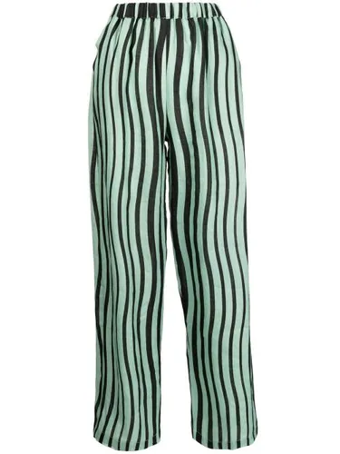 Pantalon Alya droit à rayures - Bambah - Modalova