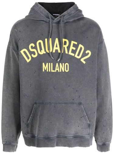 Hoodie à logo imprimé - DSQUARED2 - Modalova