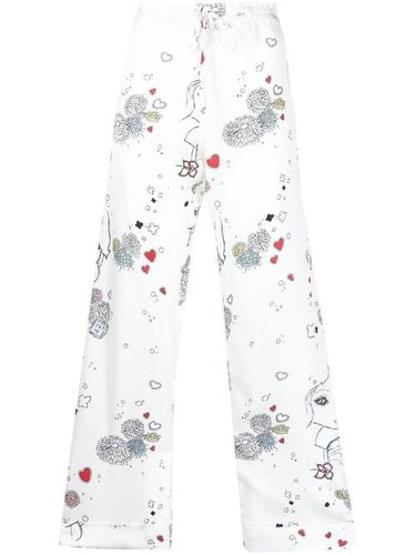 Pantalon ample à lien de resserrage - Macgraw - Modalova