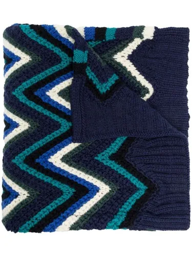 Écharpe à motif zig-zag brodé - Missoni - Modalova