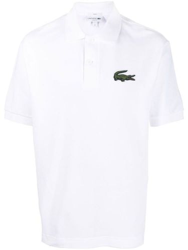 Lacoste polo à logo brodé - Blanc - Lacoste - Modalova