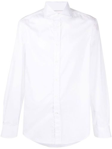 Chemise à col italien - Brunello Cucinelli - Modalova