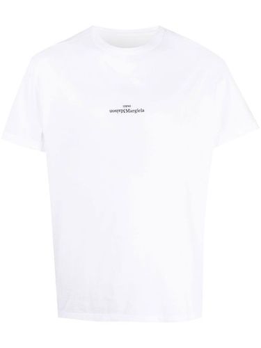 T-shirt en coton à logo Distorted - Maison Margiela - Modalova