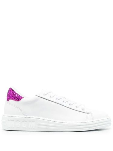 Baskets à talon contrastant - MSGM - Modalova