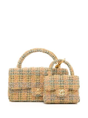 Lot de deux sacs à main Classic Flap en tweed (1992) - CHANEL Pre-Owned - Modalova