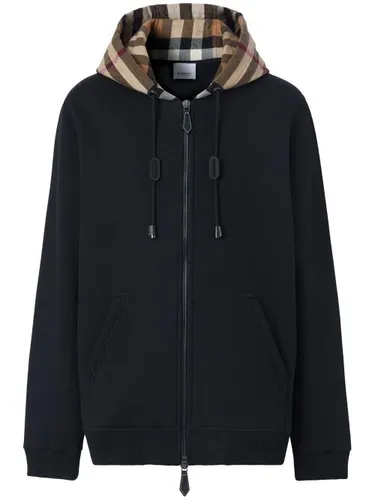 Burberry hoodie à carreaux - Noir - Burberry - Modalova