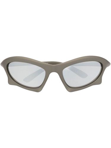 Lunettes de soleil à logo imprimé - Balenciaga Eyewear - Modalova