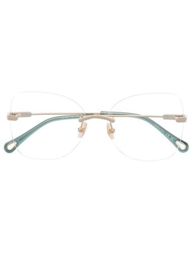 Lunettes de vue à monture papillon - Chloé Eyewear - Modalova