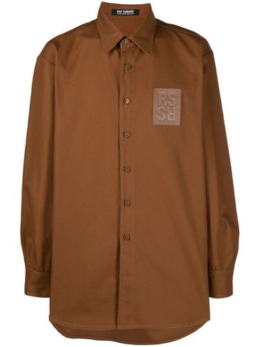 Chemise à patch logo - Raf Simons - Modalova