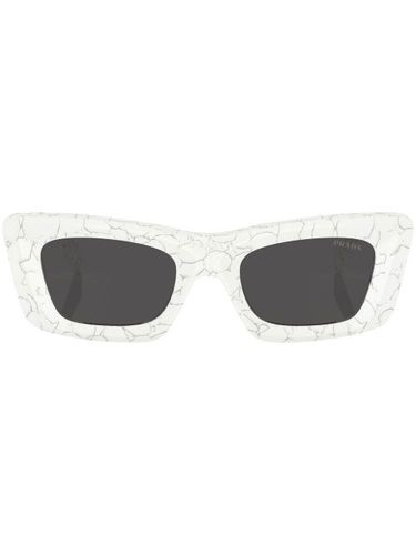 Lunettes de soleil à monture rectangulaire - Prada Eyewear - Modalova