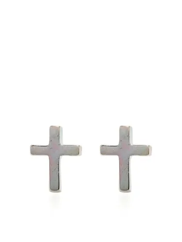 Boucles d'oreilles Stolen Cross en sterling - Stolen Girlfriends Club - Modalova