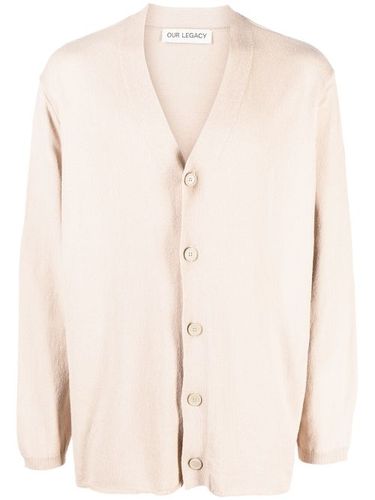 Cardigan en maille à col v - OUR LEGACY - Modalova