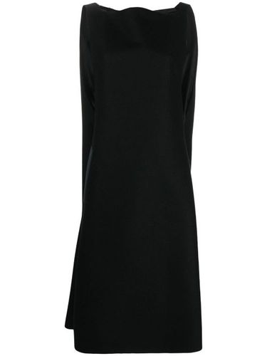 Robe-cape courte à coupe évasée - Maison Margiela - Modalova