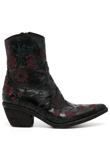 Bottines à fleurs brodées - Fauzian Jeunesse - Modalova